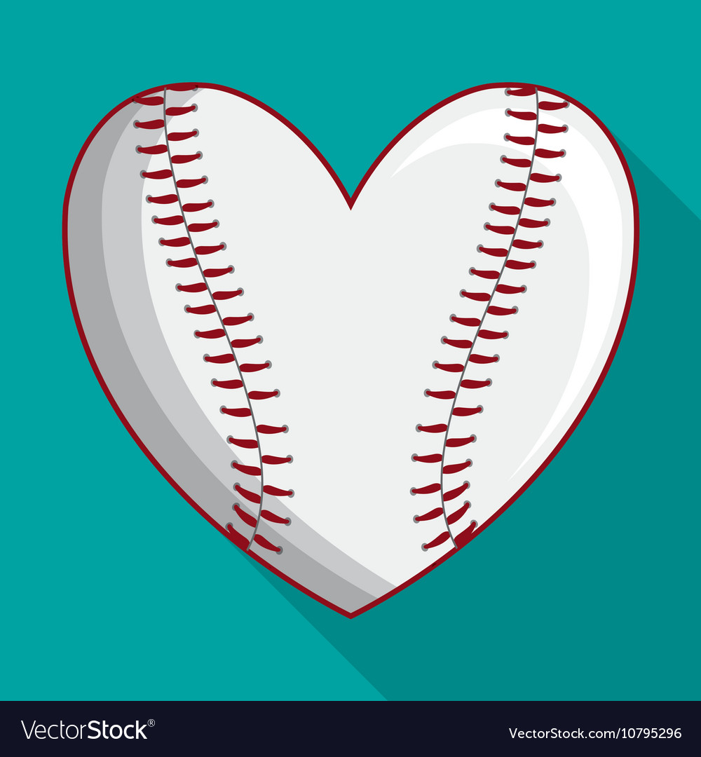 Ball of baseball sport design