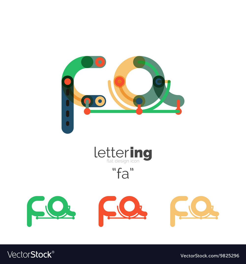 Letters logo icon