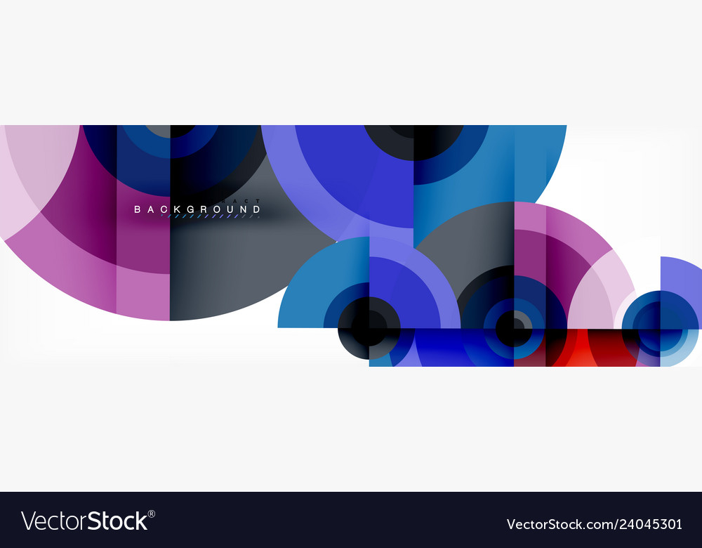 Minimal geometric circles and triangles abstract vector image Minimal geometric circles and triangles abstract