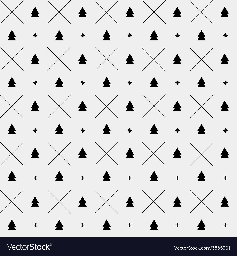 New year minimalistic pattern