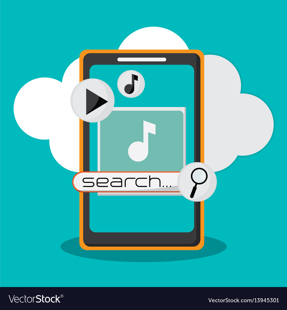 Search in web related icons image vector image Search in web related icons image