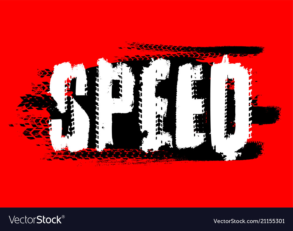 Speed lettering image