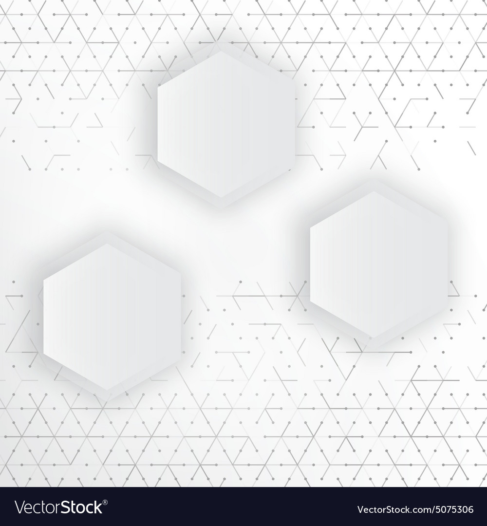 Abstract 3d hexagonal