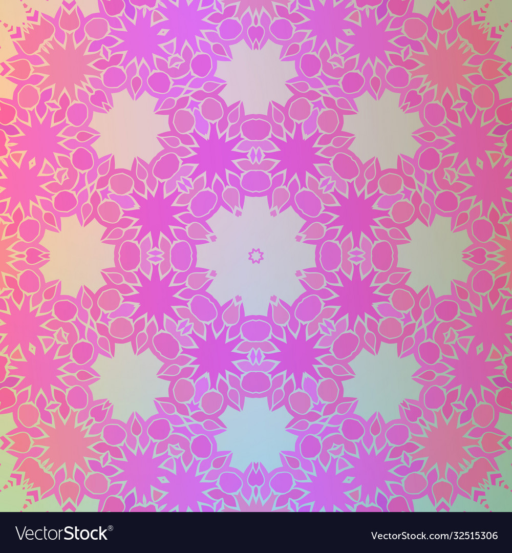 Abstract background round ornamental texture pink