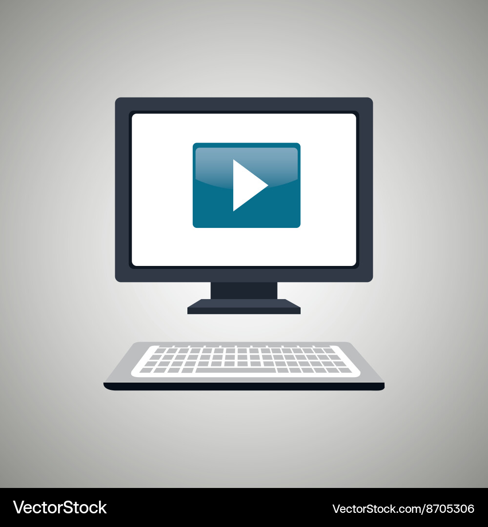 Computer technology design Royalty Free Vector Image