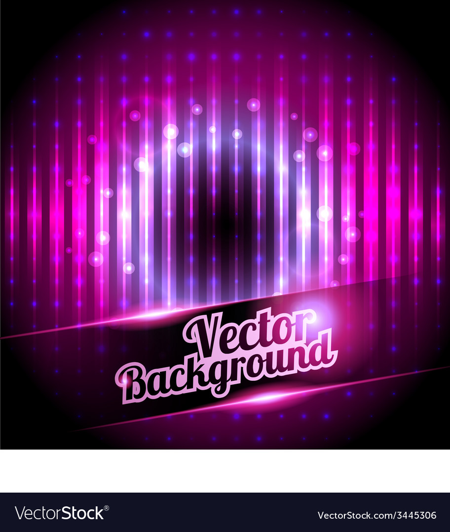 Disco background with place for your text
