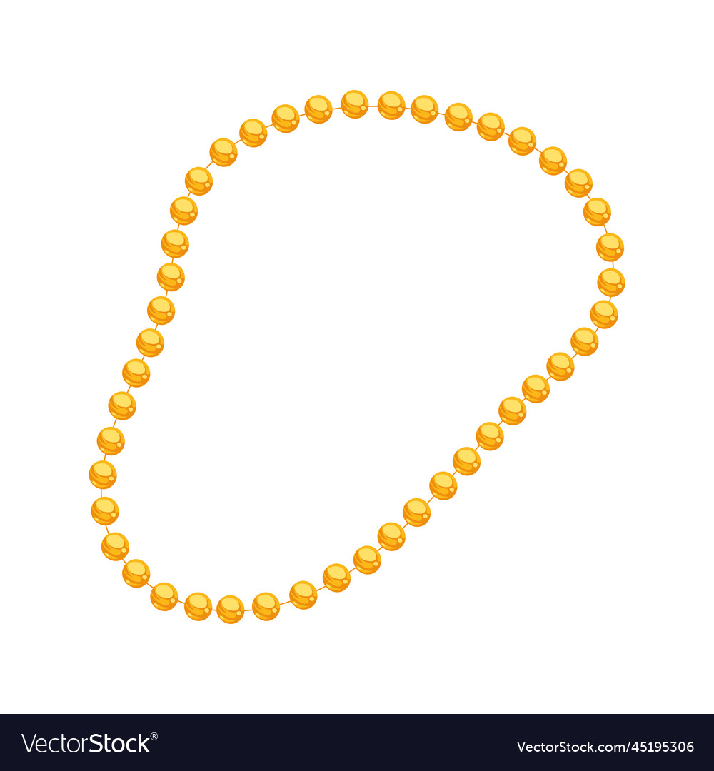 Pearl necklace icon