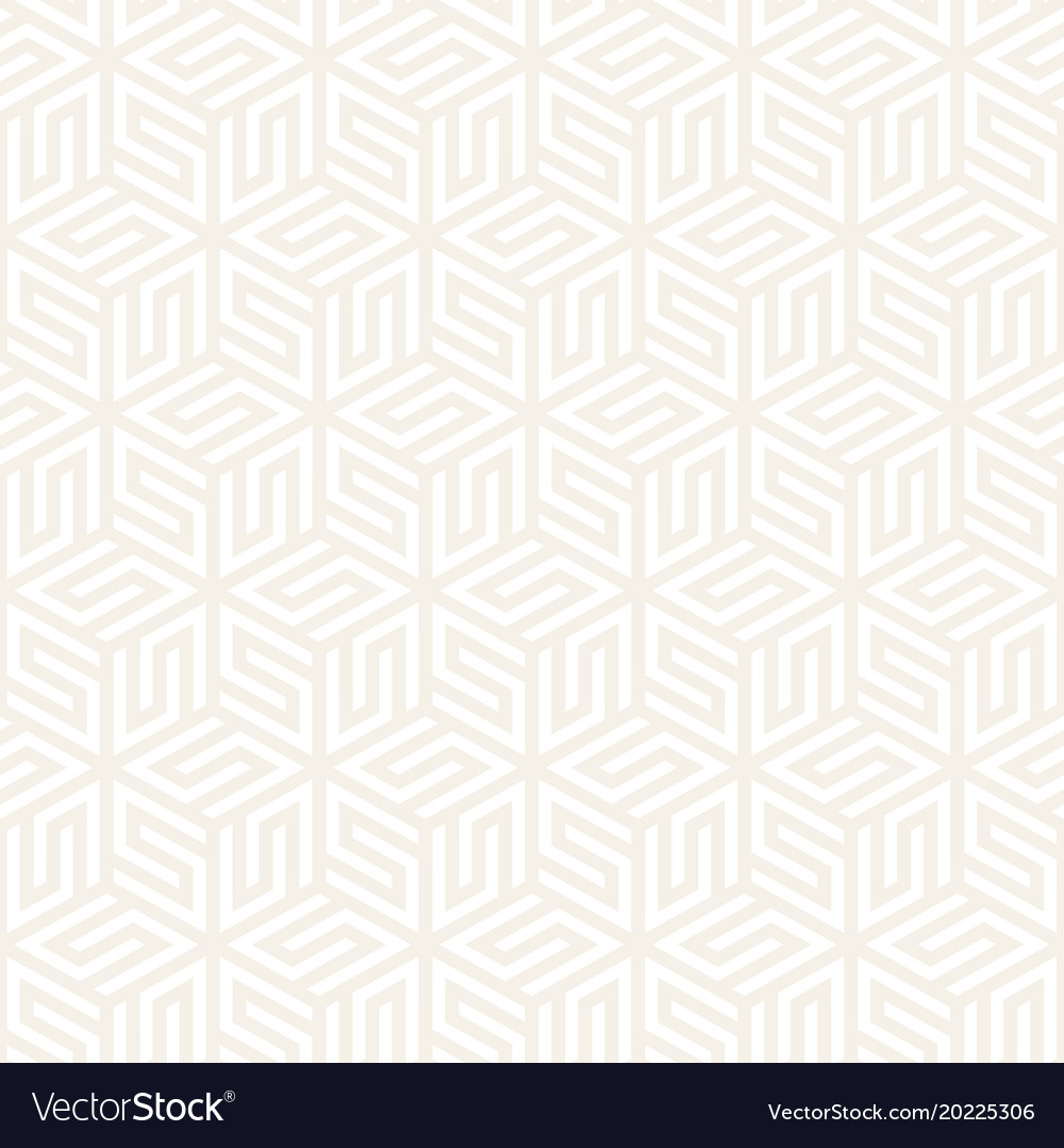 Subtle Geometric Lattice Pattern