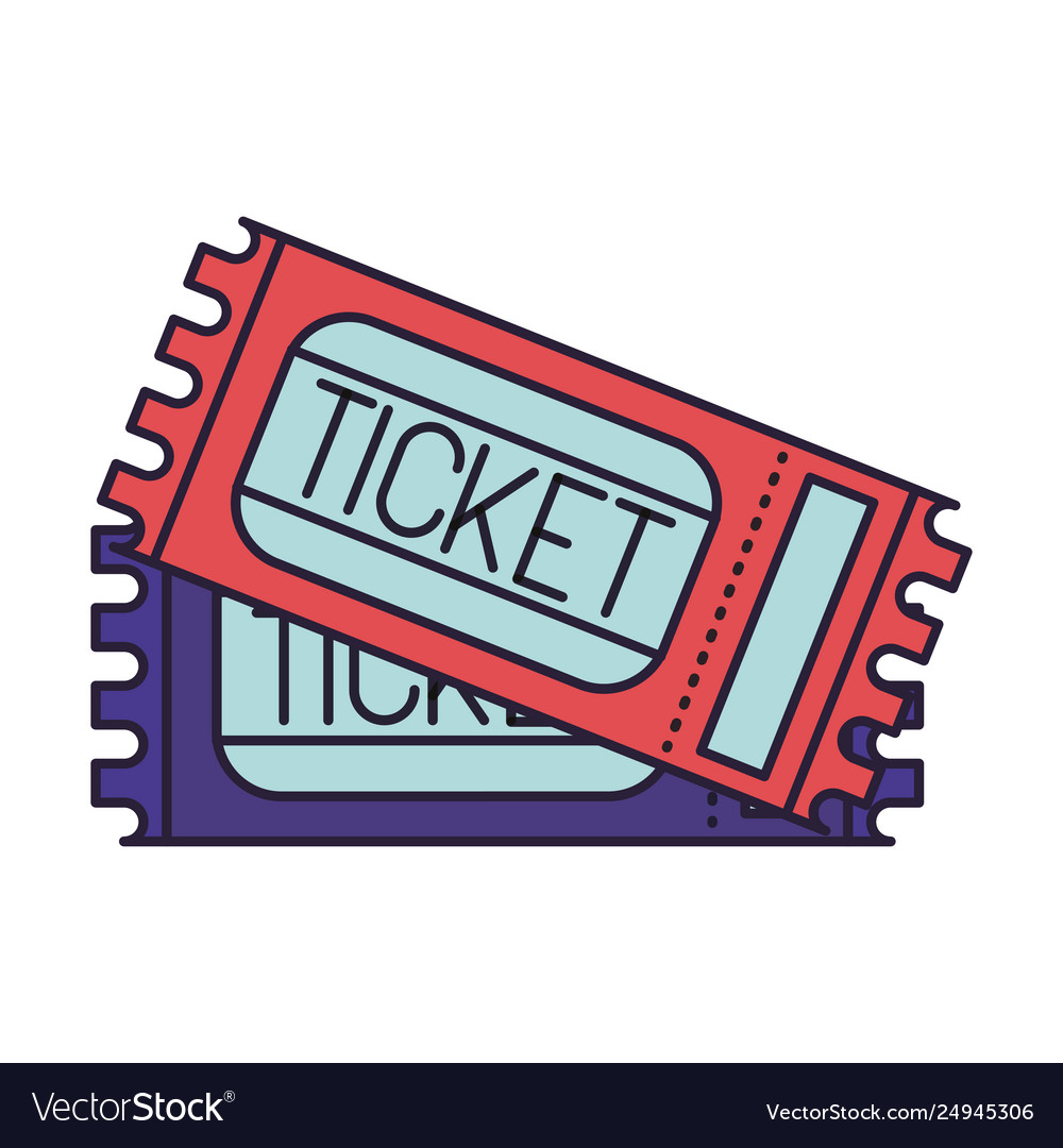 Ticket access isolated icon