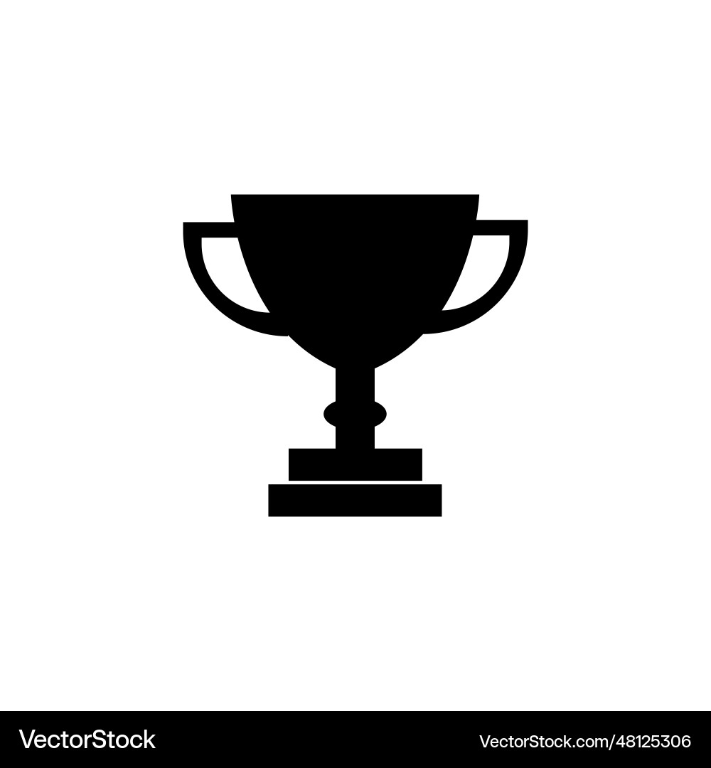 Trophy icon Royalty Free Vector Image - VectorStock