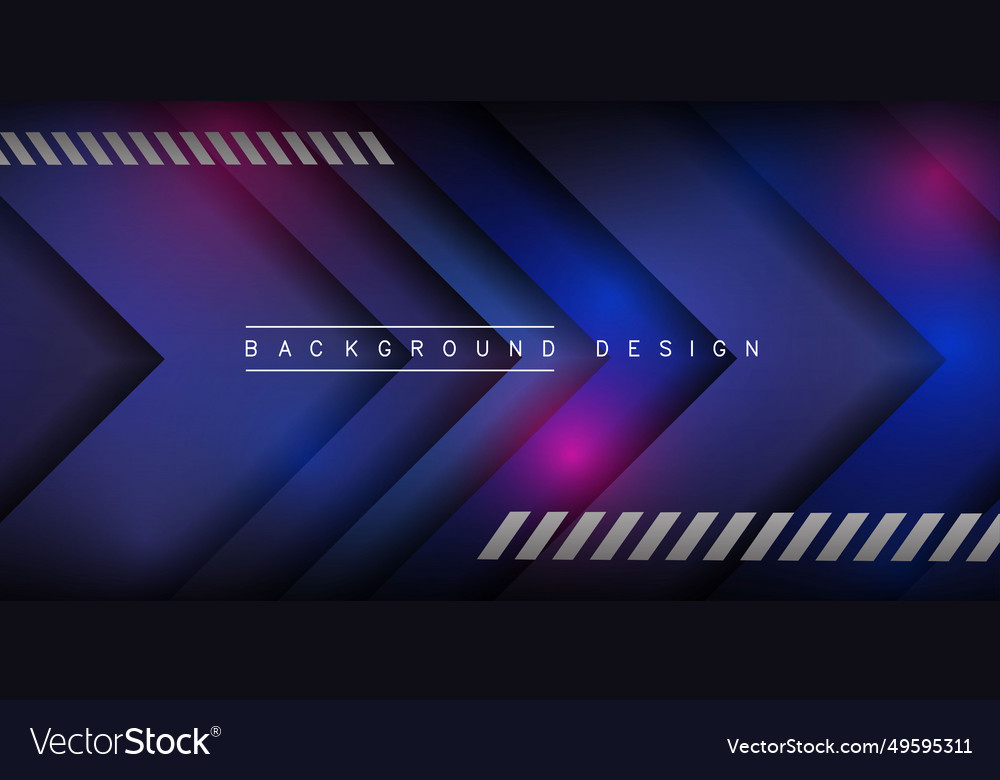Background overlapping arrows on space for text