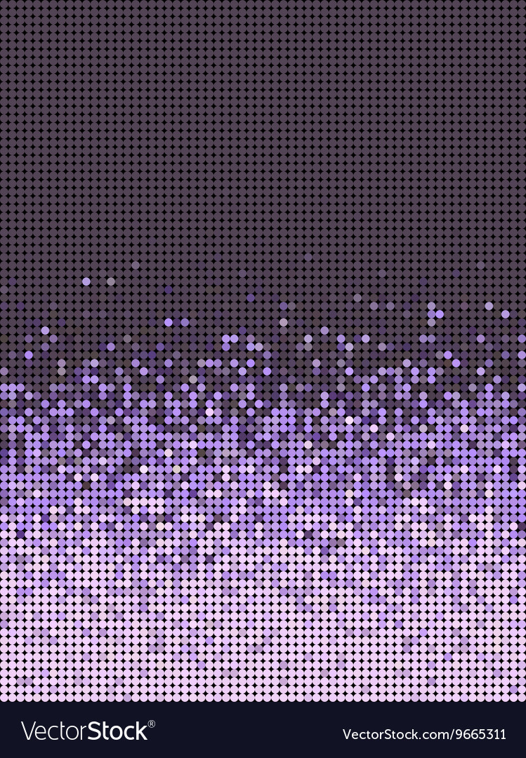 Bubble gradient pattern in purple and lavender