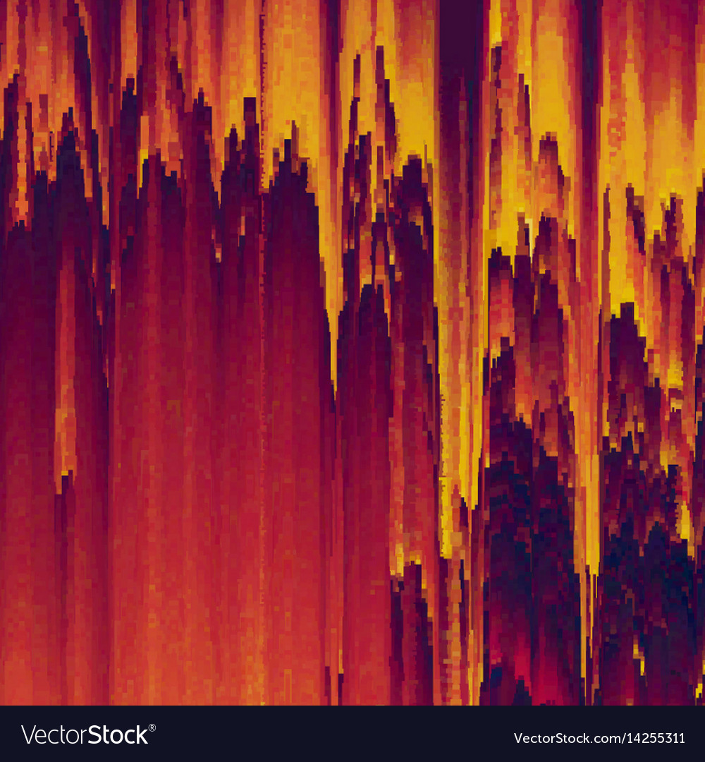 Glitch background digital image data