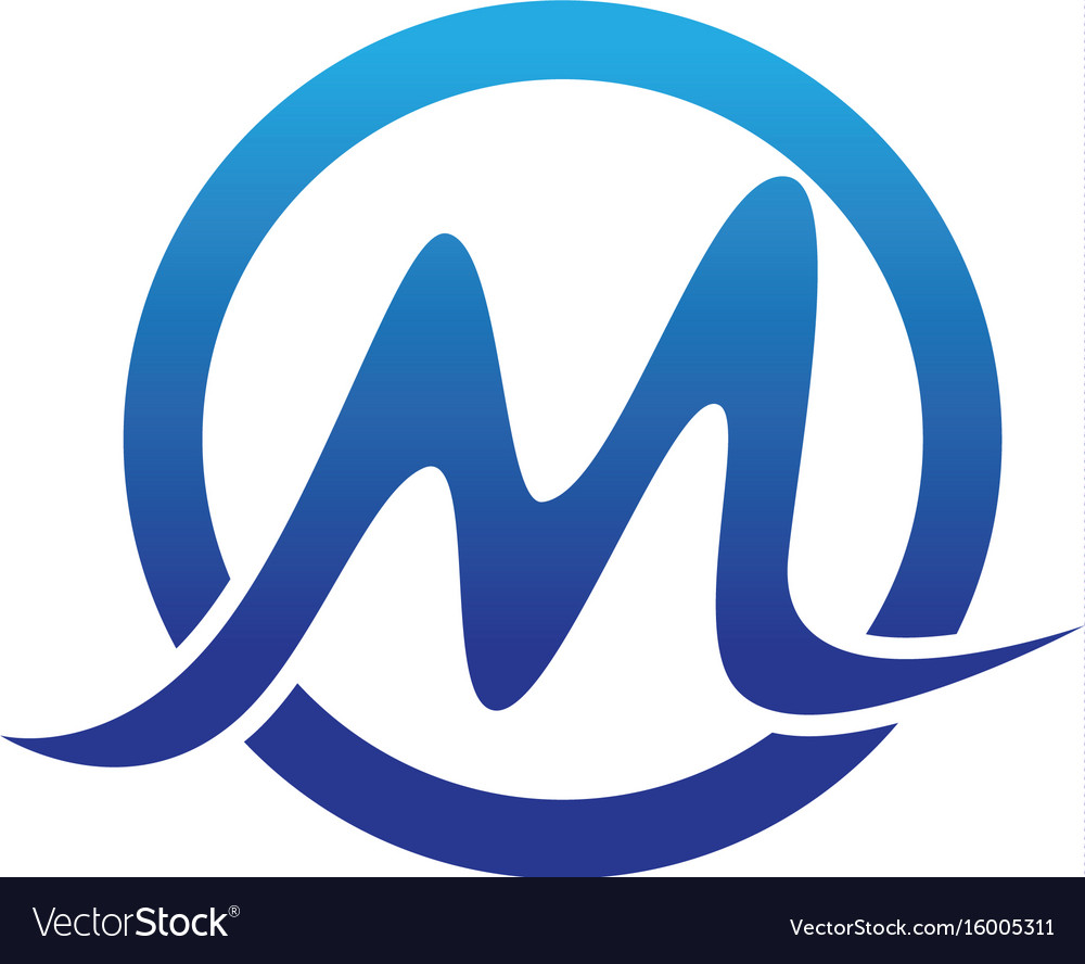 Letter M circle logo making ideas for free vector file - LogoDee Logo  Design Graphics Design and Website Design Company