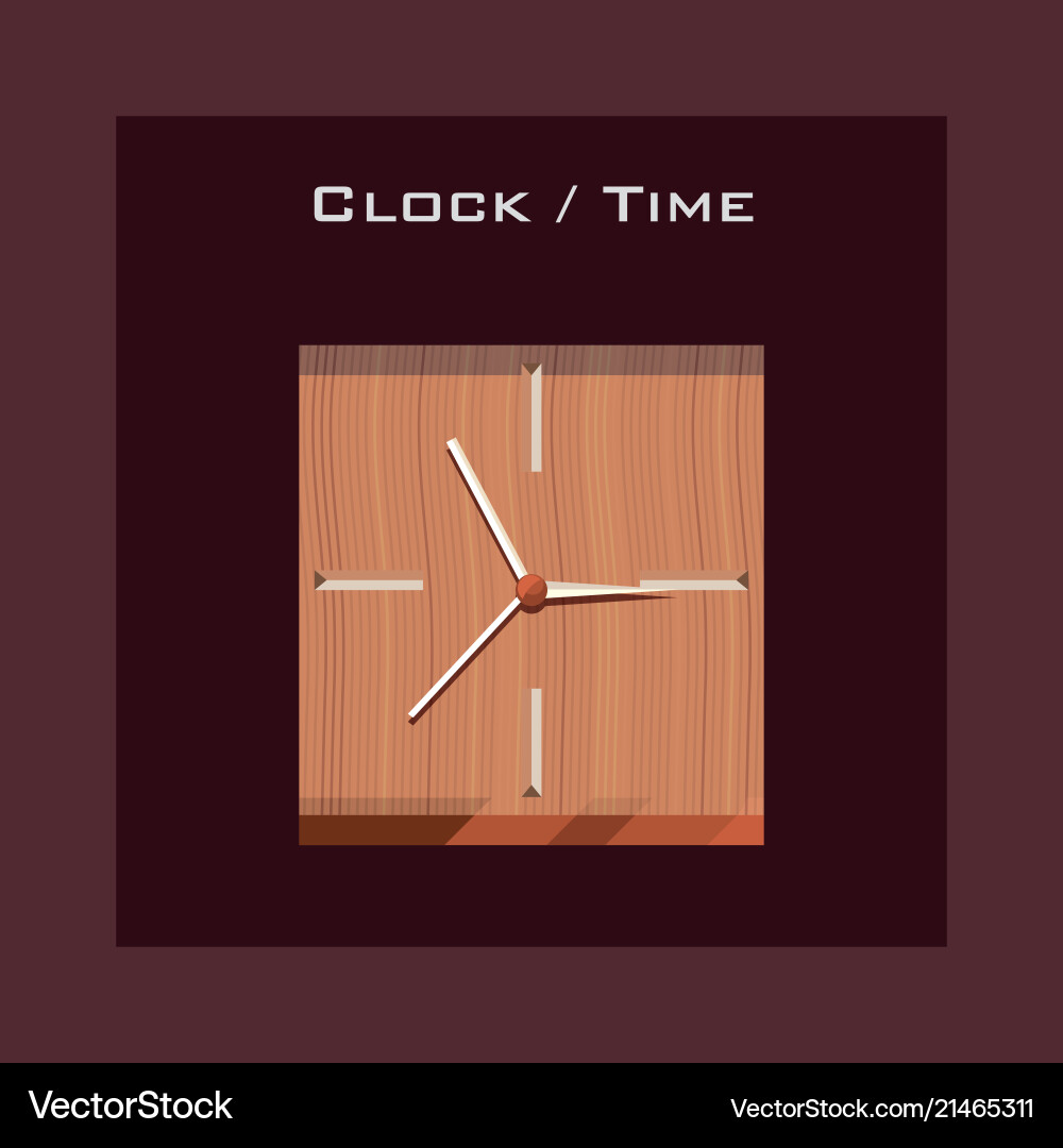 Time and clocks design Royalty Free Vector Image