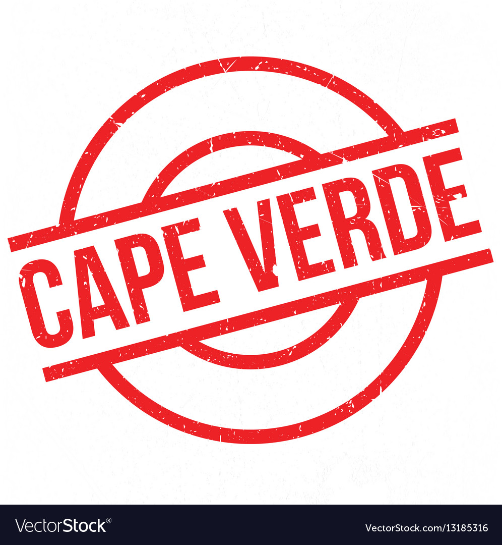 Cape verde rubber stamp