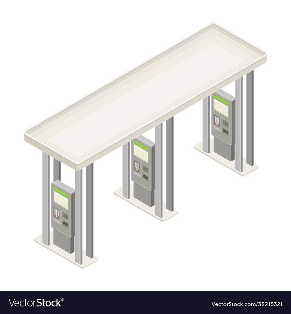 Gas or filling station as facility selling fuel