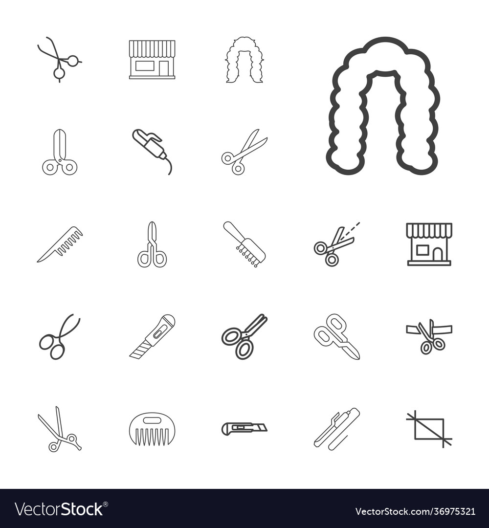 Scissors icons