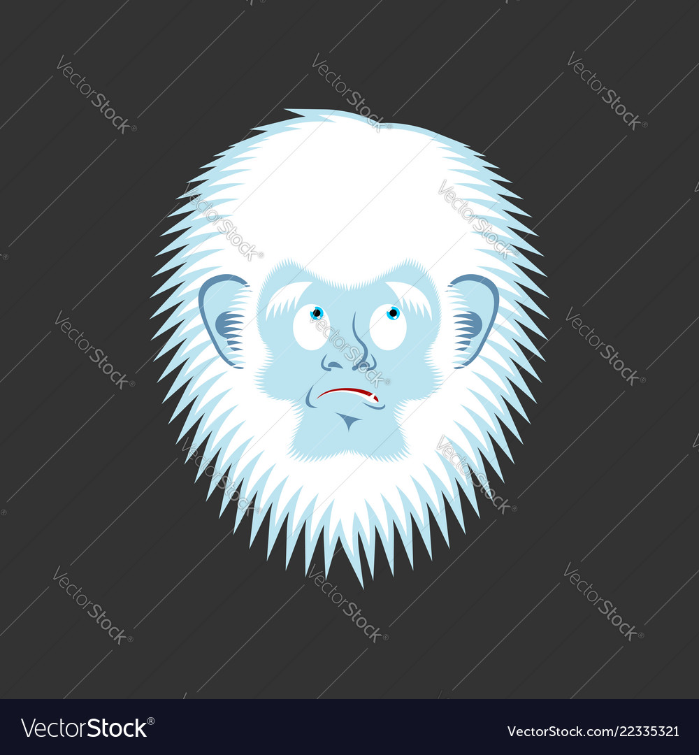 Yeti guilty emoji bigfoot delinquent face