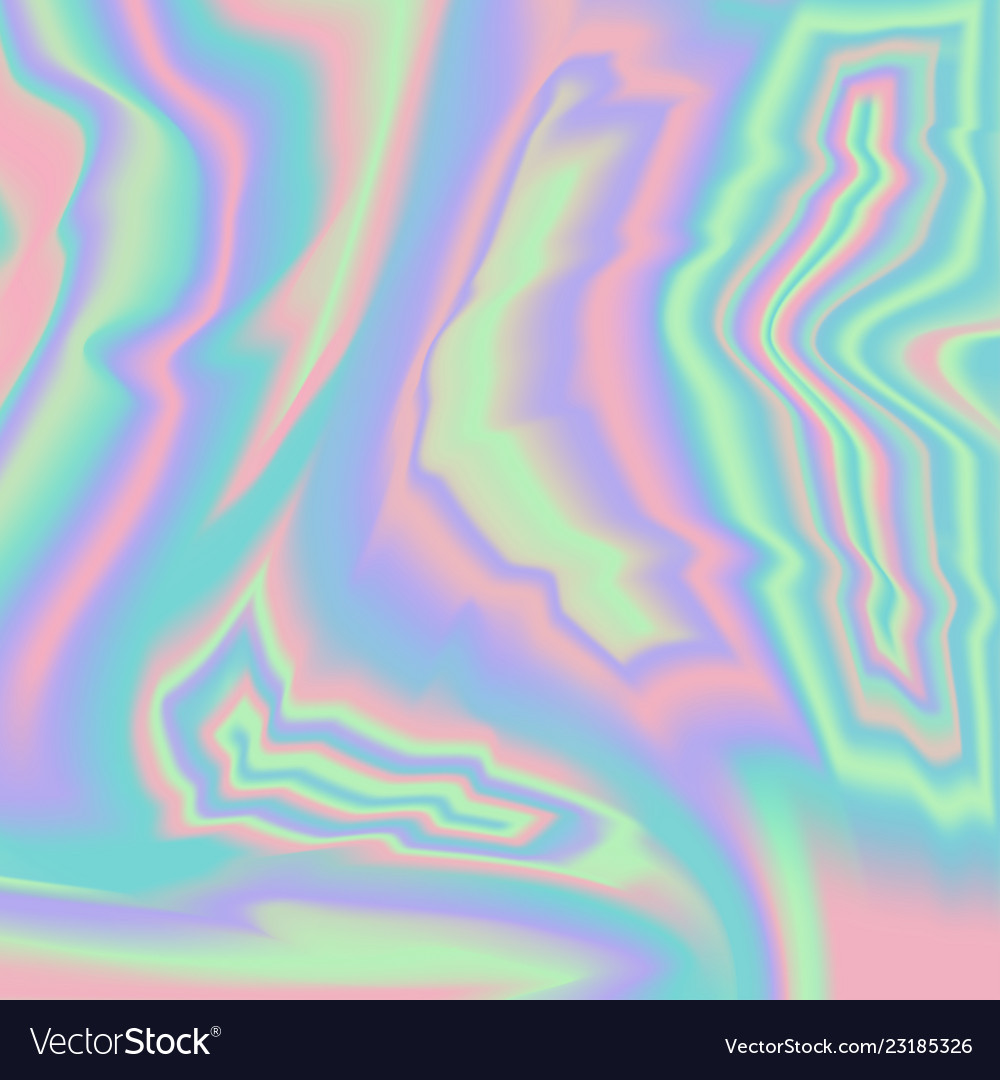 Vibrant gradient holographic texture Royalty Free Vector