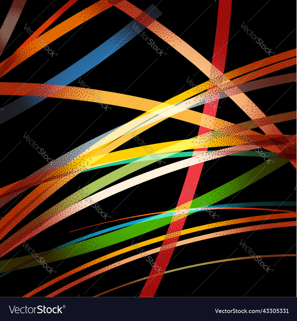 Abstract background with retro colorful lines vector image Abstract background with retro colorful lines