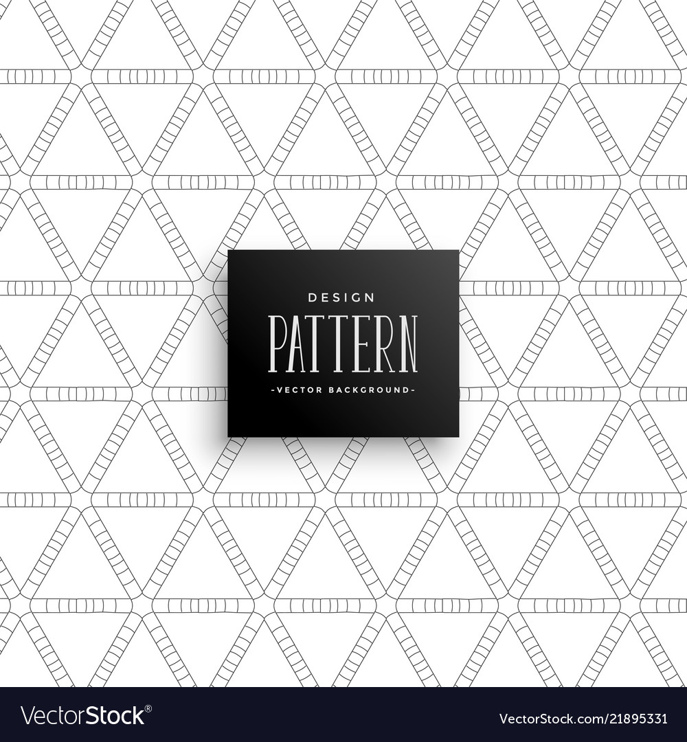 Abstract triangle line pattern background