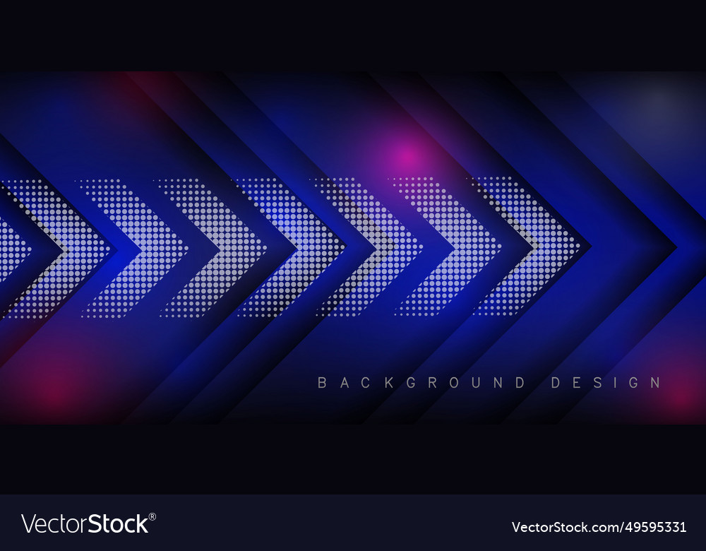 Background overlapping arrows on space for text