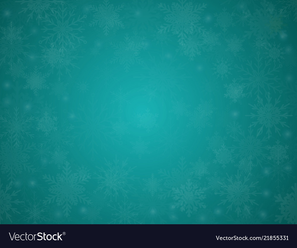 Blue cover poster card or banner snowflakes