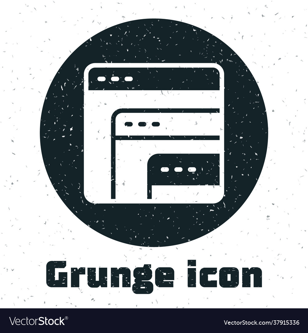Grunge software web developer programming code vector image Grunge software web developer programming code