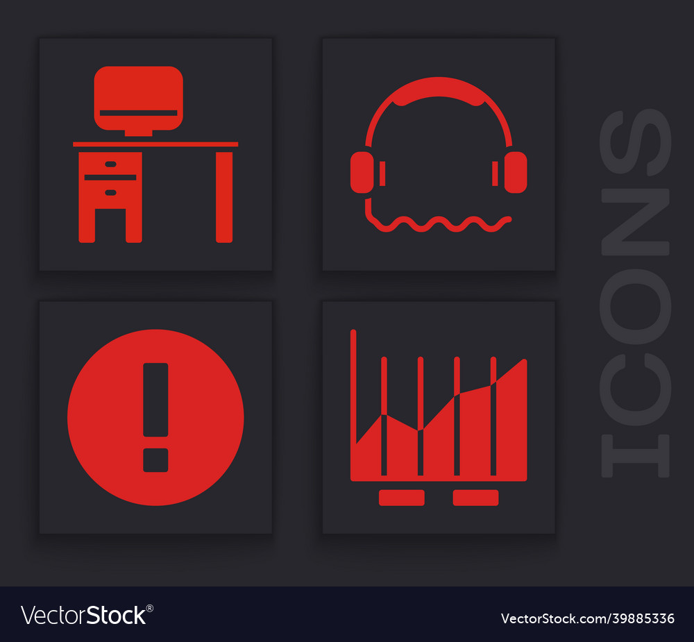 Set pie chart infographic computer monitor vector image Set pie chart infographic computer monitor