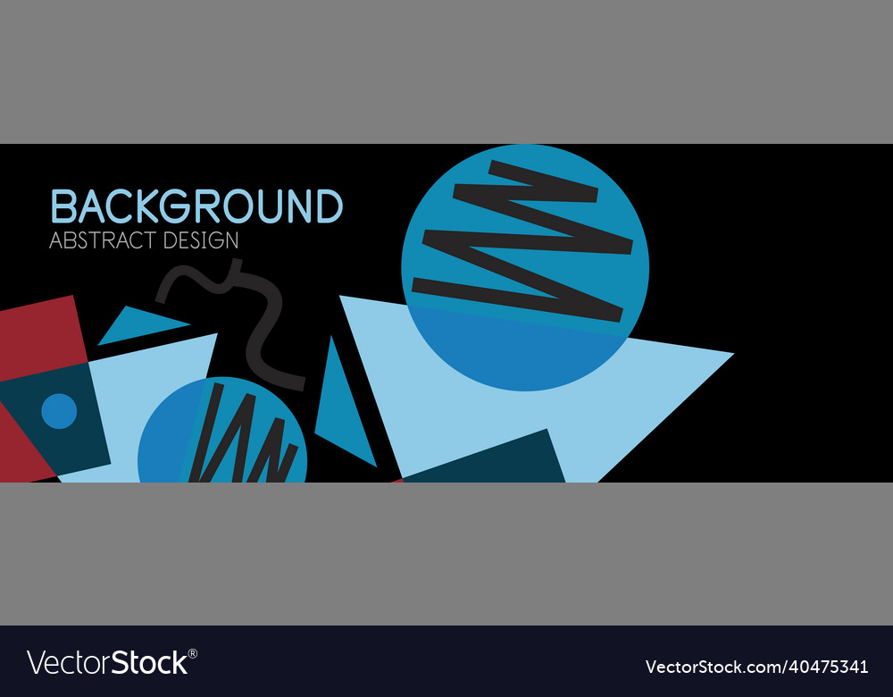Abstract background blocks lines triangles vector image Abstract background blocks lines triangles