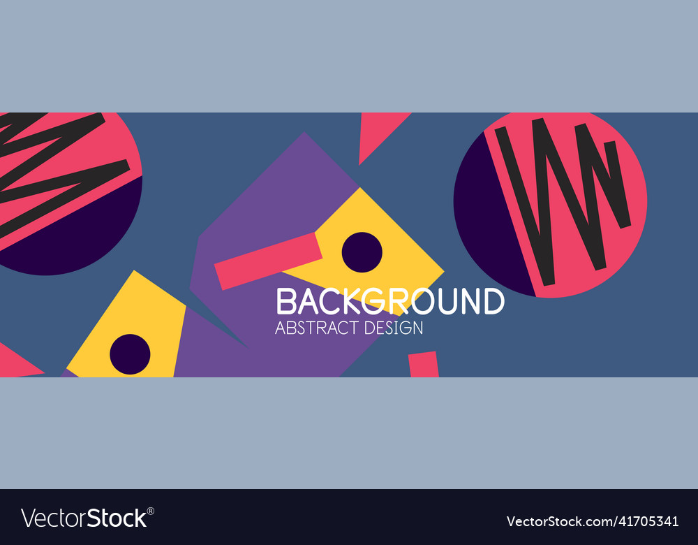 Abstract background with blocks lines geometric vector image Abstract background with blocks lines geometric