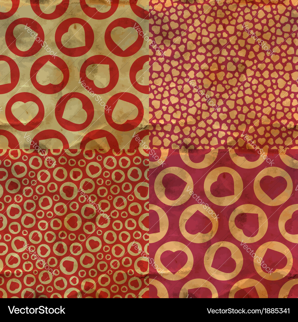 Hearts Royalty Free Vector Image - VectorStock