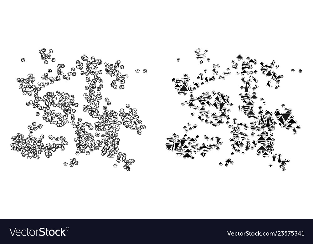 Polygonal Particle Swarm Mesh