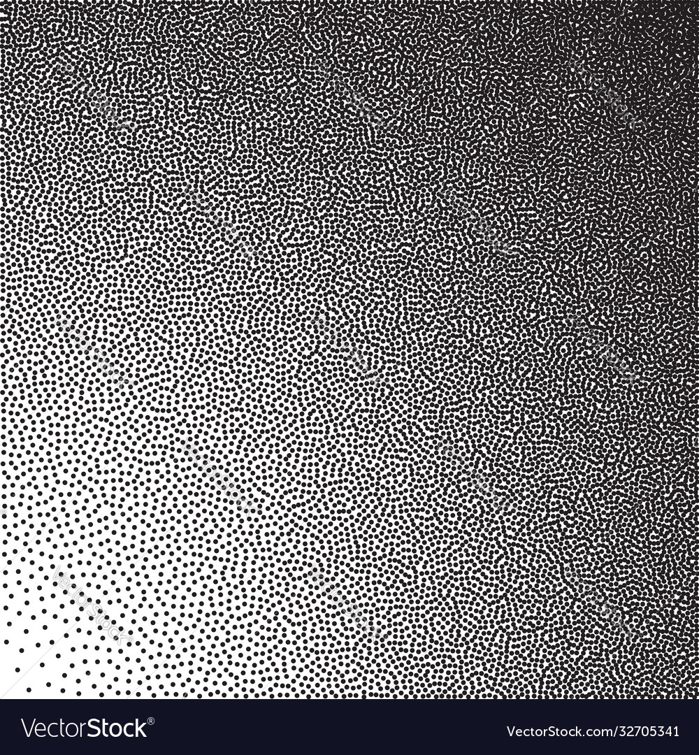 Stochastic raster halftone gradient print vector image Stochastic raster halftone gradient print