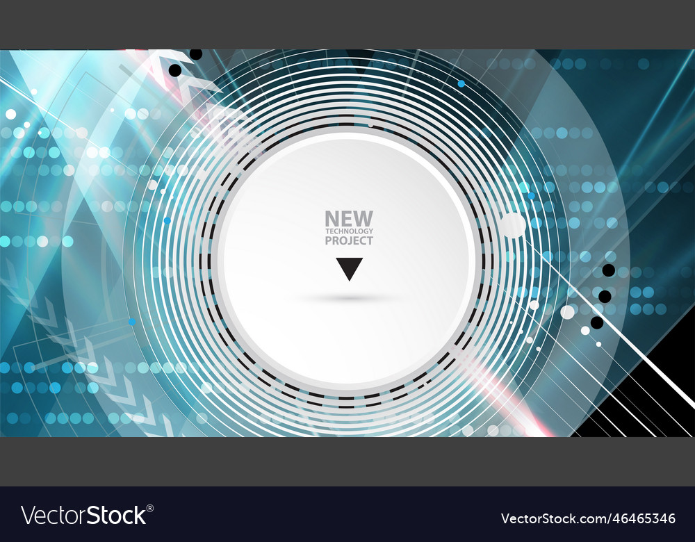 Abstract futuristic fade computer technology vector image Abstract futuristic fade computer technology
