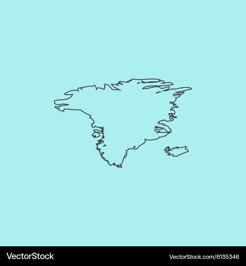 Map - alaska Royalty Free Vector Image - VectorStock