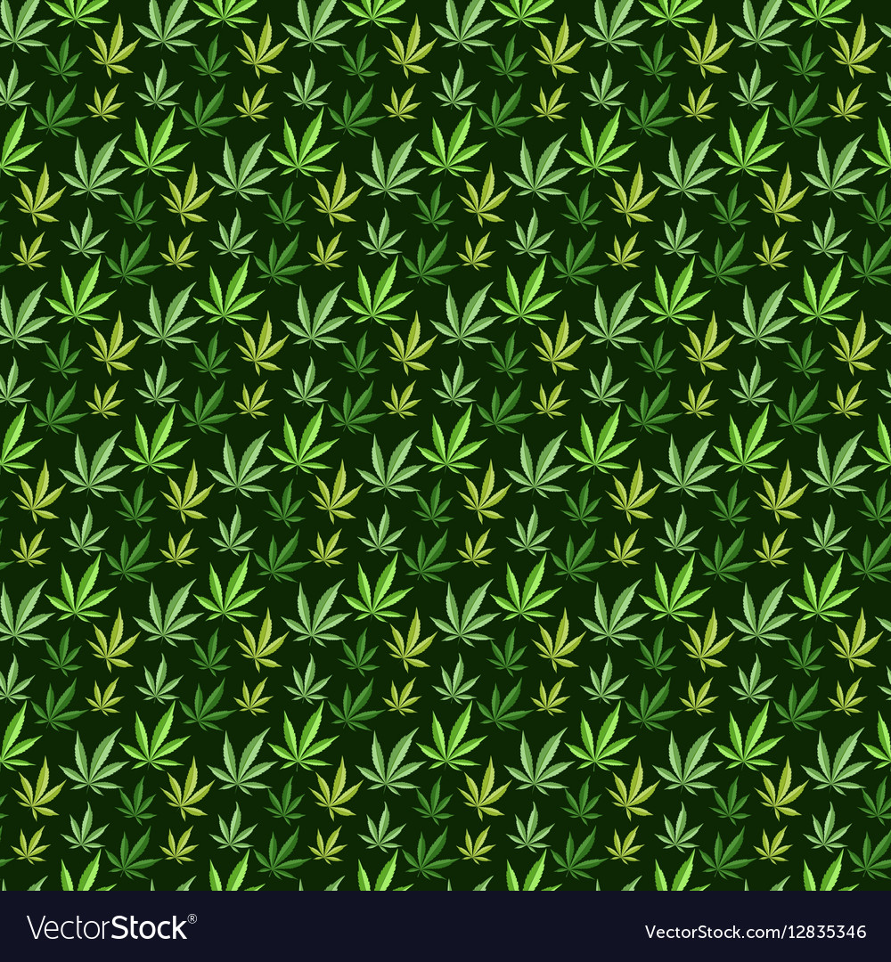 Marijuana background seamless patterns