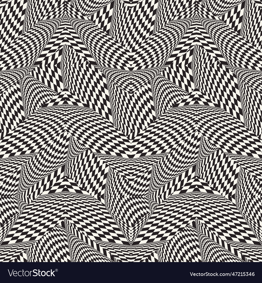 Monochrome glitch effect textured pattern vector image Monochrome glitch effect textured pattern