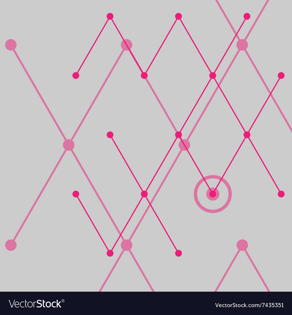 Abstract line and triangular design