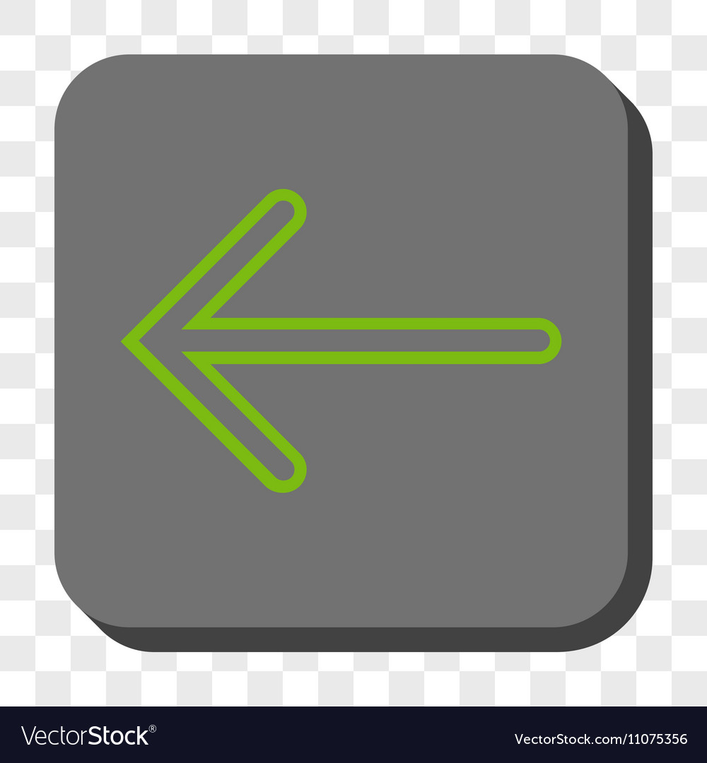 Arrow left rounded square button