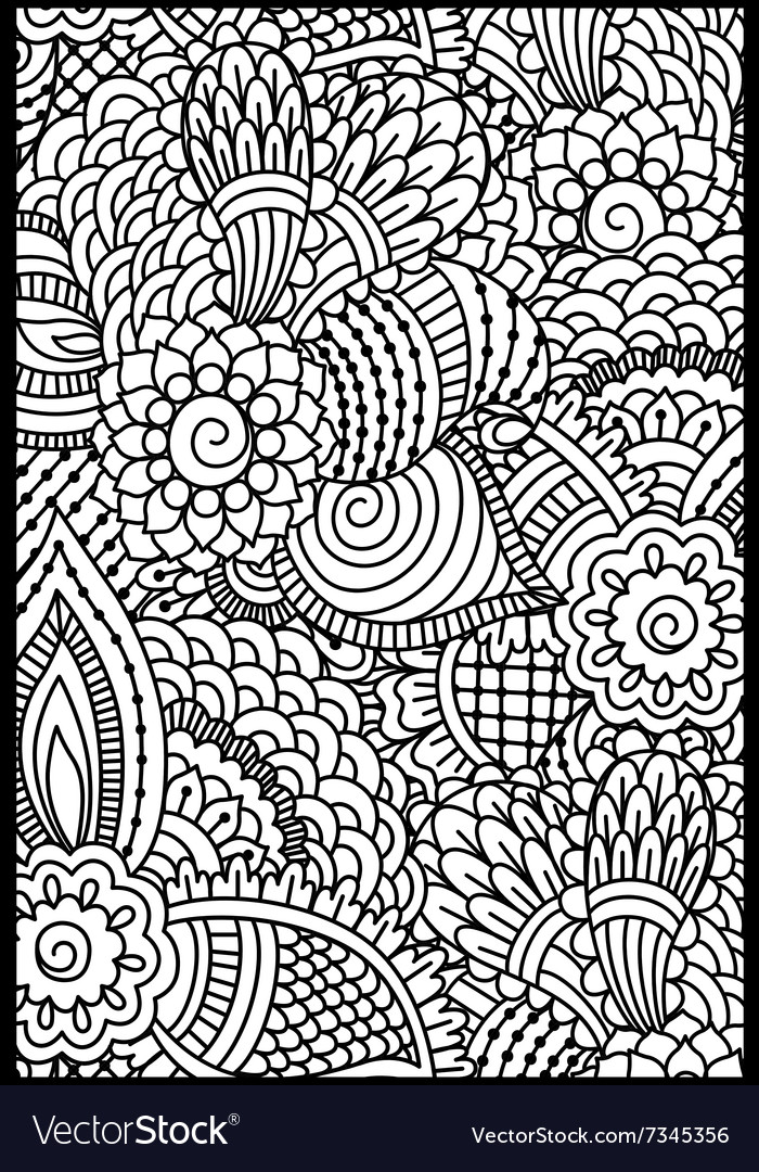 Black and white pattern Royalty Free Vector Image