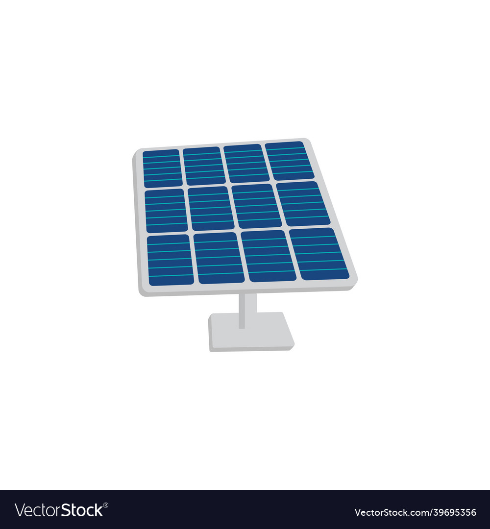 Solar energy icon Royalty Free Vector Image - VectorStock