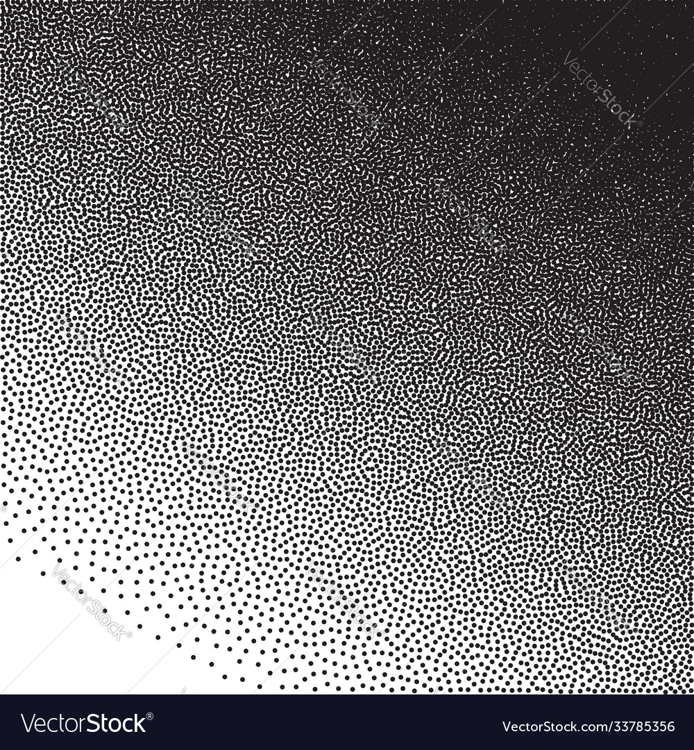 Stochastic raster halftone gradient print