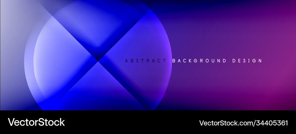 Abstract background - circle and cross Royalty Free Vector