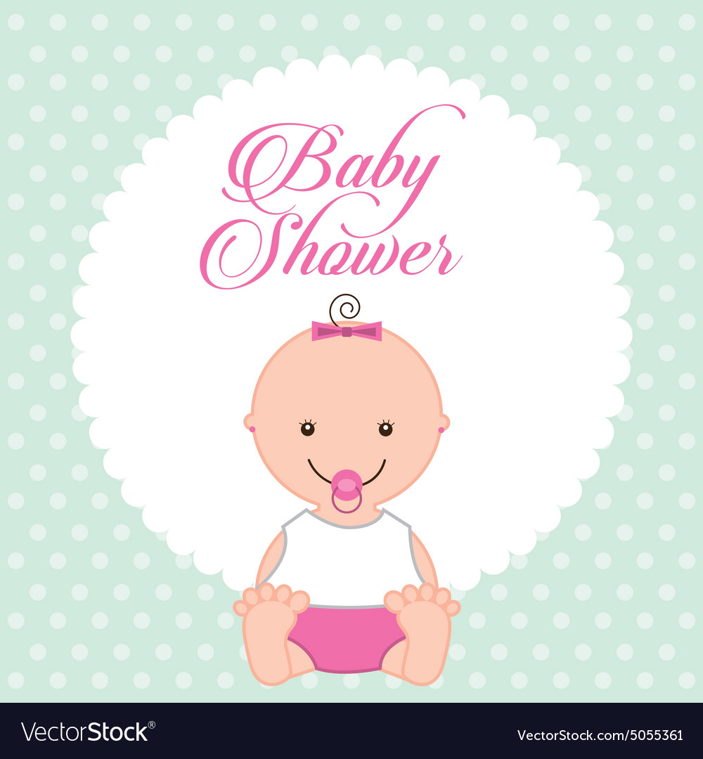 Baby shower Royalty Free Vector Image - VectorStock