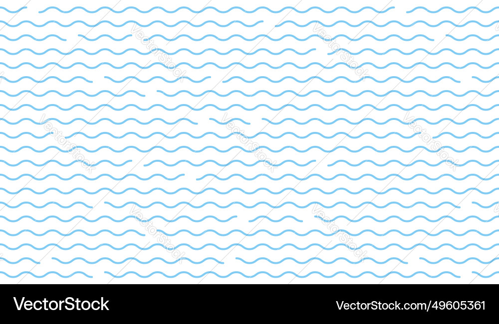 Blue linear abstract wave pattern like texture Vector Image