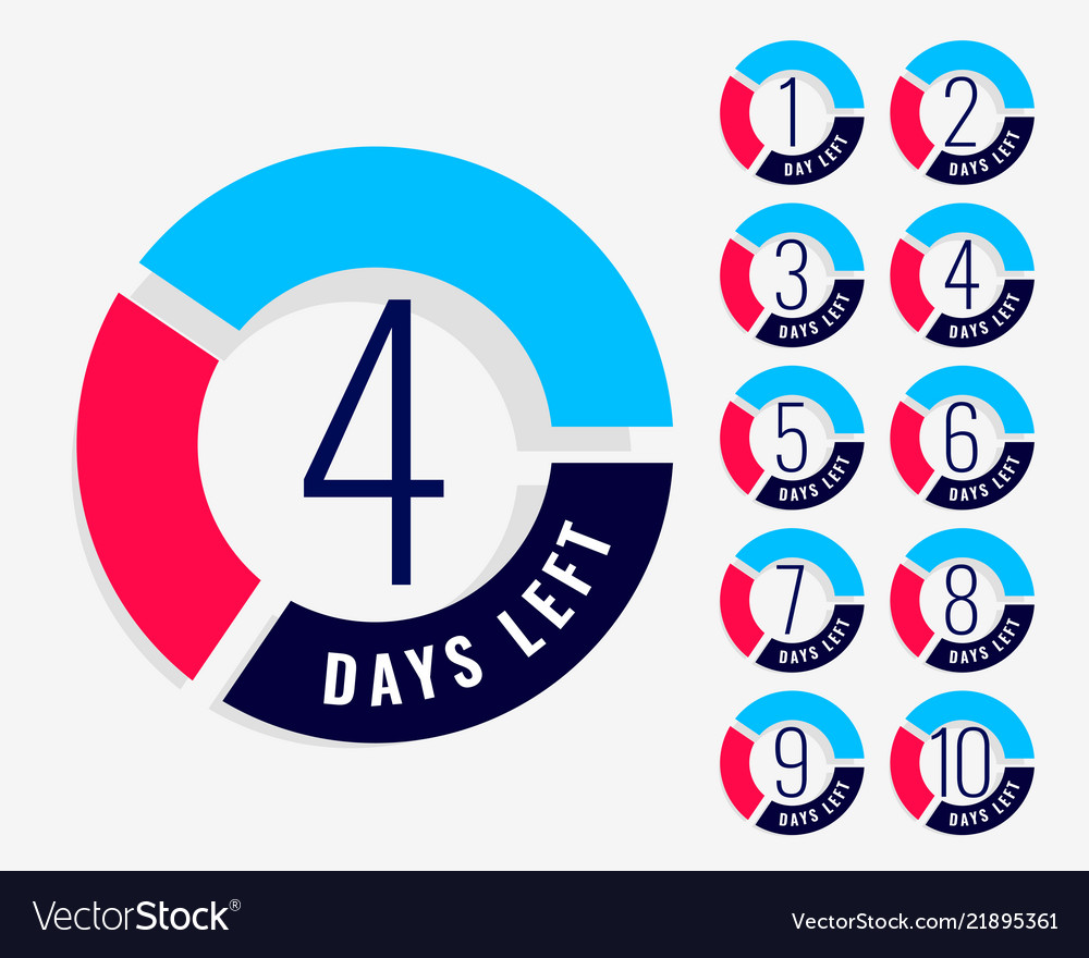 Countdown Timer - Tage bleiben