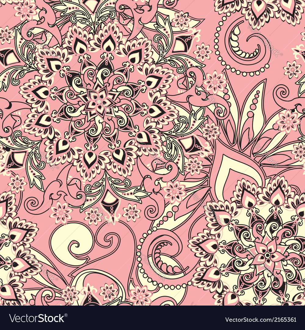 Floral ornament Royalty Free Vector Image - VectorStock