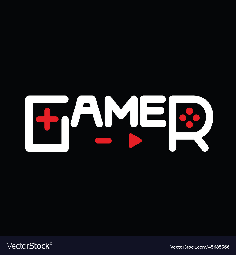 Gamer Text Controller - Retro Style